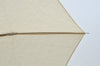 Authentic FENDI Vintage Zucchino Folding Umbrella White Cream 8975J
