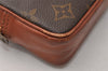 Auth Louis Vuitton Monogram Pochette Sport PM Clutch Hand Bag Old Model LV 8977I