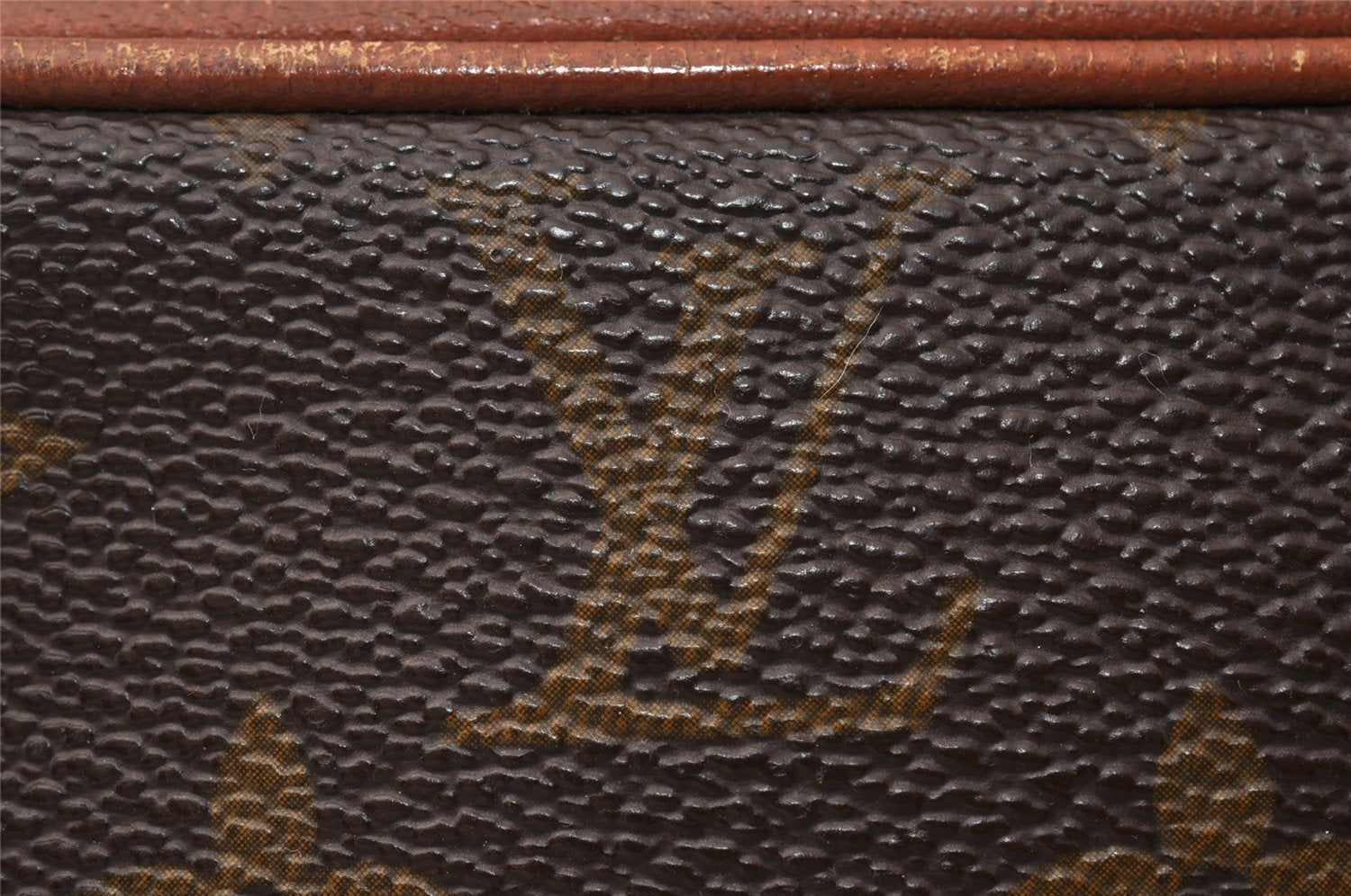 Auth Louis Vuitton Monogram Pochette Sport PM Clutch Hand Bag Old Model LV 8977I