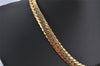 Authentic GIVENCHY Chain Pendant Necklace Gold Tone 8979K