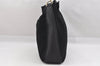 Authentic GUCCI Bamboo Shoulder Hand Bag Suede Leather Black Junk 8981I
