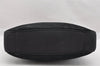 Authentic GUCCI Bamboo Shoulder Hand Bag Suede Leather Black Junk 8981I