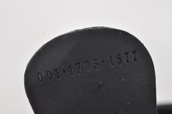 Authentic GUCCI Bamboo Shoulder Hand Bag Suede Leather Black Junk 8981I