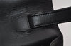 Authentic GUCCI Vintage Clutch Hand Bag Purse Nylon Leather 0181600 Black 8982I