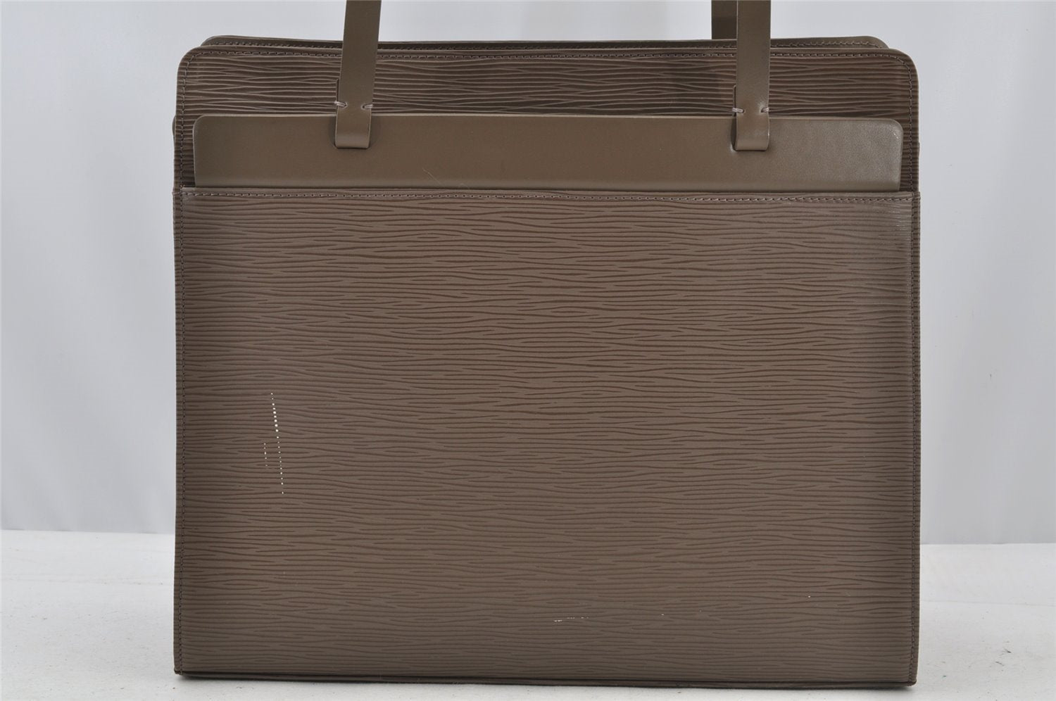 Authentic Louis Vuitton Epi Croisette PM Shoulder Tote Bag Gray M5249C LV 8983I