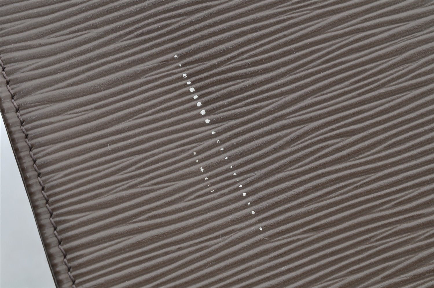 Authentic Louis Vuitton Epi Croisette PM Shoulder Tote Bag Gray M5249C LV 8983I