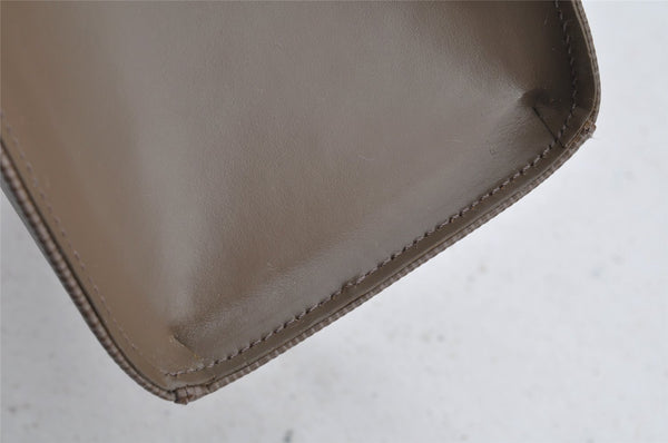 Authentic Louis Vuitton Epi Croisette PM Shoulder Tote Bag Gray M5249C LV 8983I