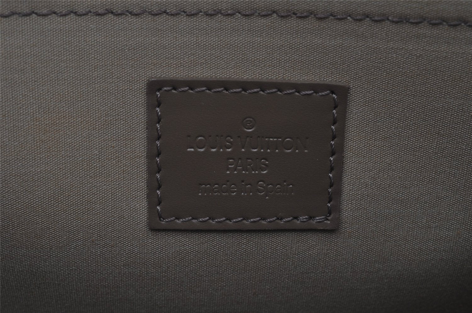 Authentic Louis Vuitton Epi Croisette PM Shoulder Tote Bag Gray M5249C LV 8983I