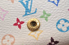 Auth Louis Vuitton Monogram Multicolor Multicles 4 Key Case M60043 White 8983J
