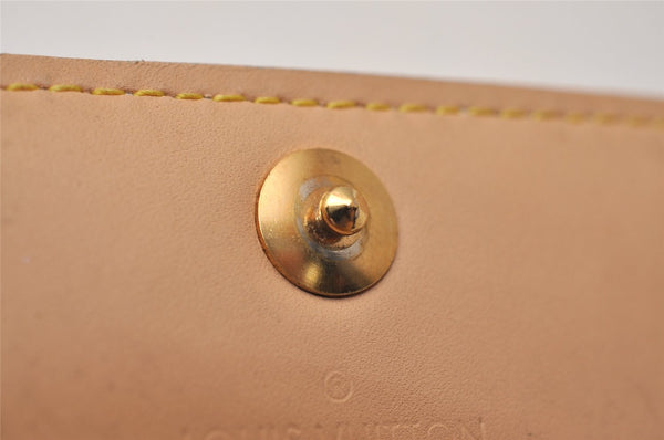 Auth Louis Vuitton Monogram Multicolor Multicles 4 Key Case M60043 White 8983J