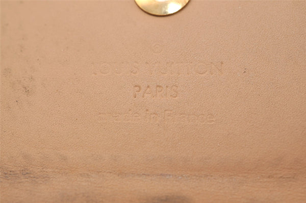 Auth Louis Vuitton Monogram Multicolor Multicles 4 Key Case M60043 White 8983J