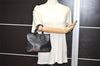 Authentic Louis Vuitton Vernis Reade PM Hand Bag Black M91088 LV 8984I