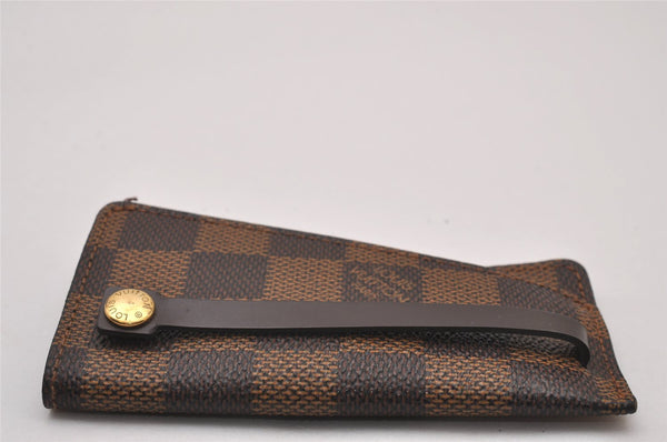 Authentic Louis Vuitton Damier Clochette PM Key Case N62661 LV 8985I