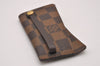Authentic Louis Vuitton Damier Clochette PM Key Case N62661 LV 8985I