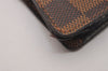 Authentic Louis Vuitton Damier Clochette PM Key Case N62661 LV 8985I