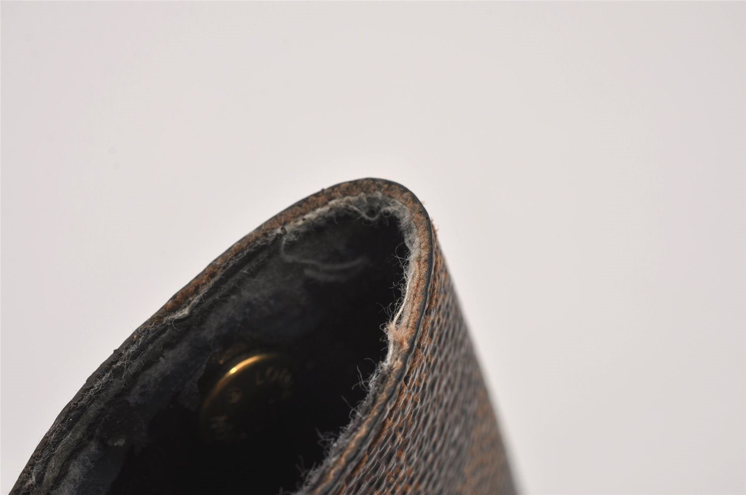 Authentic Louis Vuitton Damier Clochette PM Key Case N62661 LV 8985I