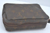 Auth Louis Vuitton Monogram Trousse Toilette 18 Clutch Hand Bag Old Model 8986I