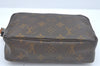 Auth Louis Vuitton Monogram Trousse Toilette 18 Clutch Hand Bag Old Model 8986I