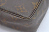Auth Louis Vuitton Monogram Trousse Toilette 18 Clutch Hand Bag Old Model 8986I