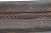 Auth Louis Vuitton Monogram Trousse Toilette 18 Clutch Hand Bag Old Model 8986I