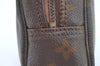 Auth Louis Vuitton Monogram Trousse Toilette 18 Clutch Hand Bag Old Model 8986I
