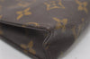 Authentic Louis Vuitton Monogram Poche Toilette 15 M47546 Cosmetics Pouch 8988I