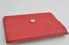 Auth Louis Vuitton Monogram Empreinte Pochette Cles Coin Purse M60634 Red 8988J