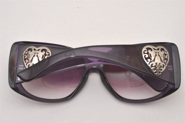 Authentic GUCCI Sunglasses Crest Heart GG 3067/F/S Plastic Purple Box 8989I