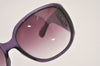 Authentic GUCCI Sunglasses Crest Heart GG 3067/F/S Plastic Purple Box 8989I