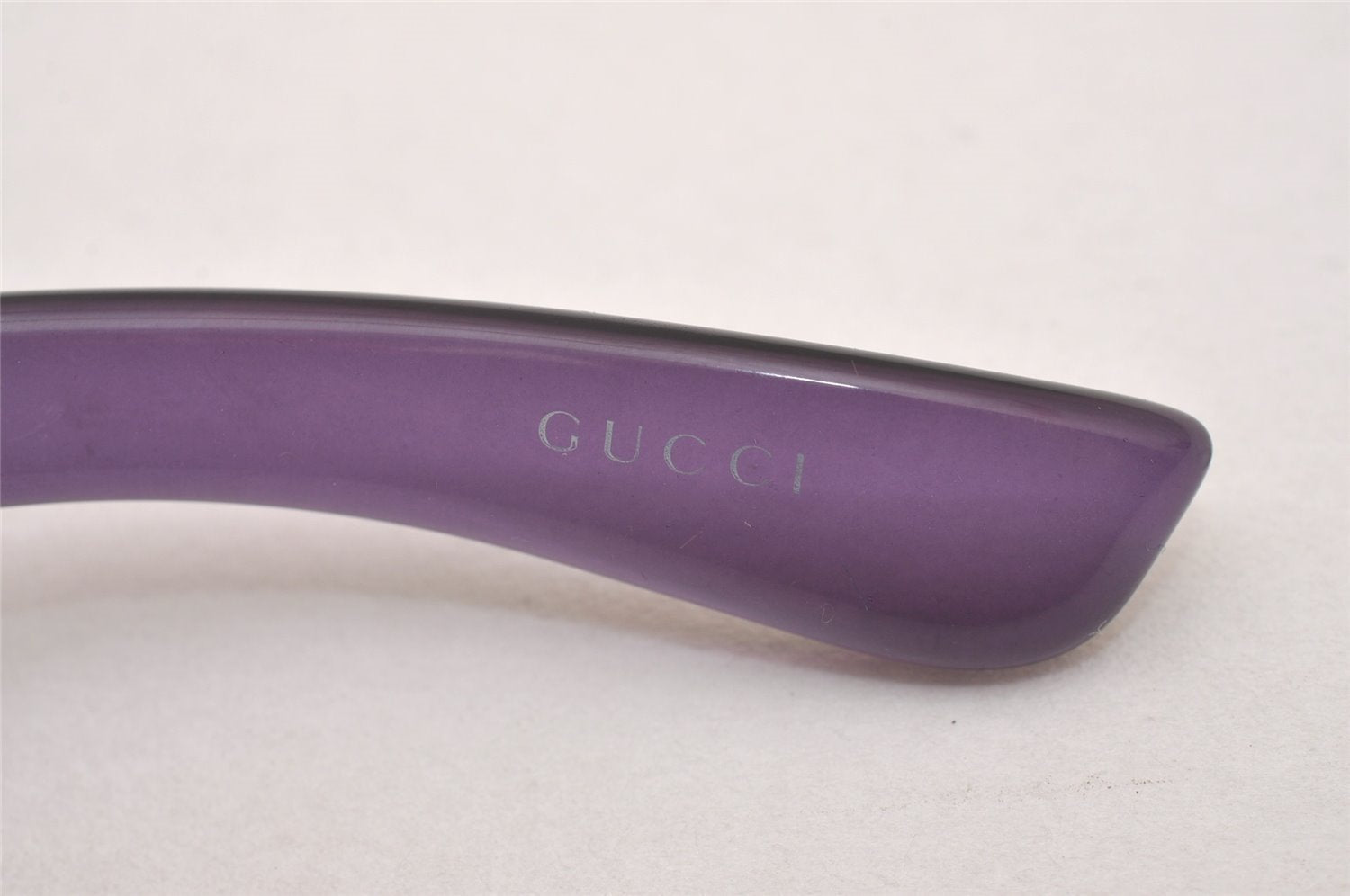 Authentic GUCCI Sunglasses Crest Heart GG 3067/F/S Plastic Purple Box 8989I