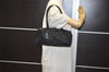 Authentic PRADA Nylon Tessuto Leather Shoulder Hand Bag Purse Black 8989J