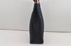 Authentic HERMES Fourre Tout MM Vintage Hand Tote Bag Canvas Navy 8990I