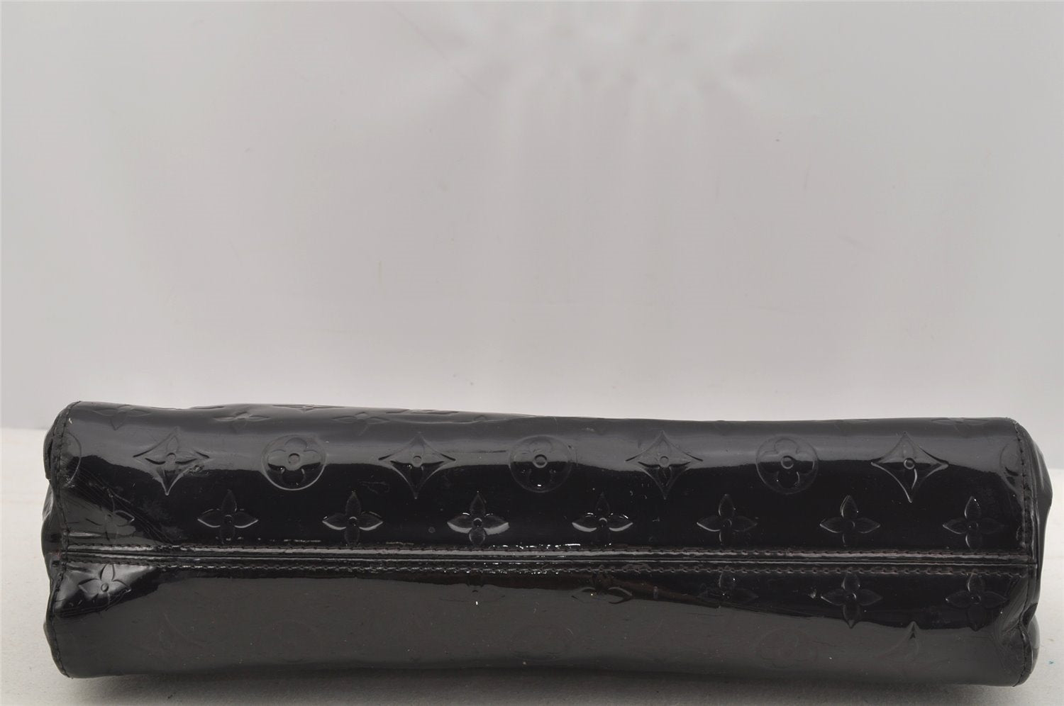 Auth Louis Vuitton Vernis Roxbury Drive 2Way Hand Bag Wine Red M91995 LV 8991I