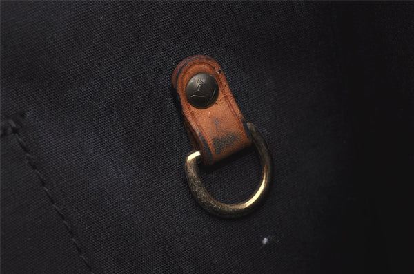 Auth Louis Vuitton Vernis Roxbury Drive 2Way Hand Bag Wine Red M91995 LV 8991I