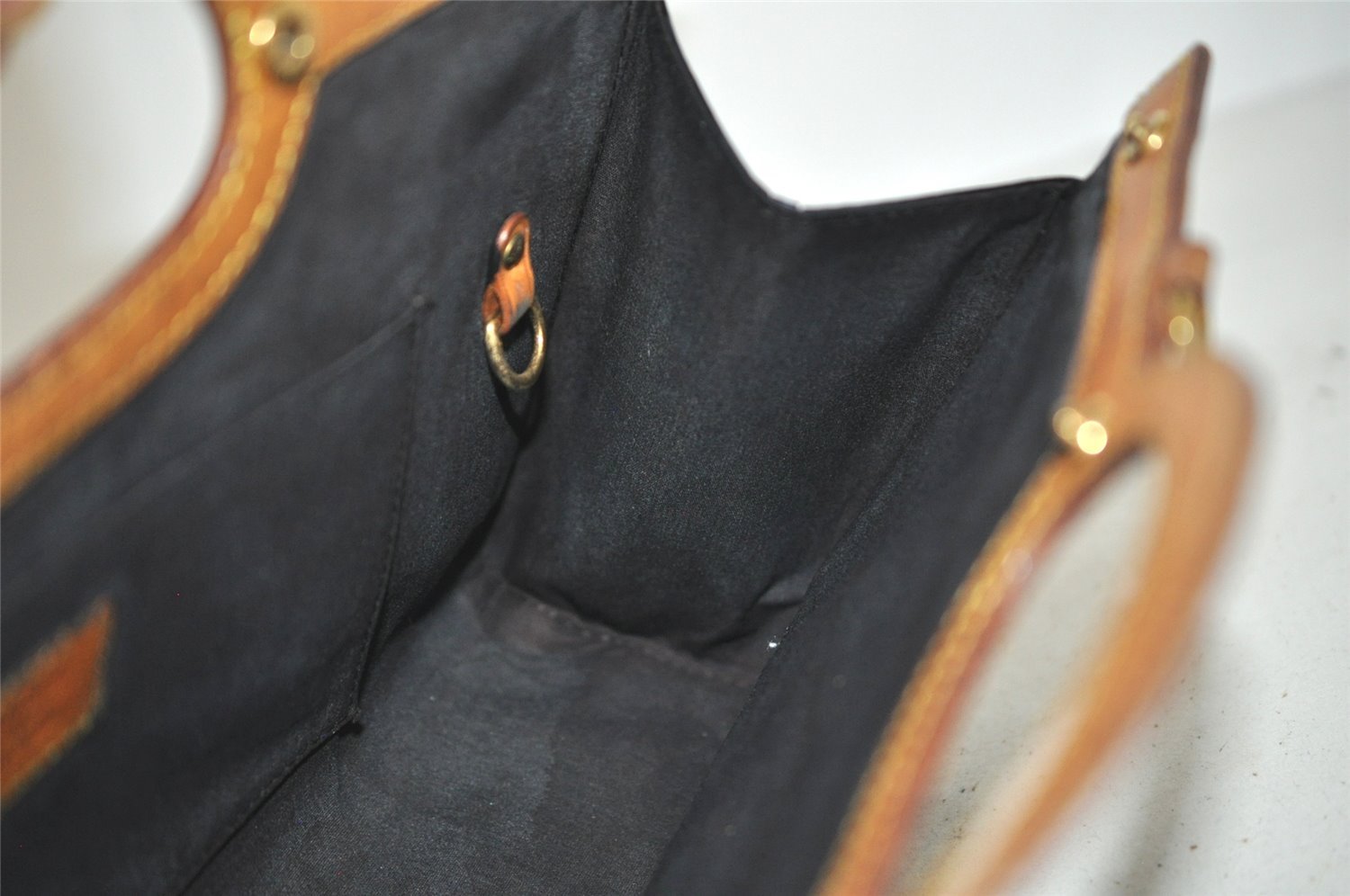 Auth Louis Vuitton Vernis Roxbury Drive 2Way Hand Bag Wine Red M91995 LV 8991I