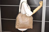 Authentic Stella McCartney Falabella Shoulder Hand Bag Leather Beige 8991J