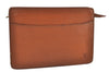 Authentic Louis Vuitton Epi Pochette Homme Clutch Hand Bag Brown M52528 LV 8992I