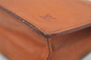 Authentic Louis Vuitton Epi Pochette Homme Clutch Hand Bag Brown M52528 LV 8992I