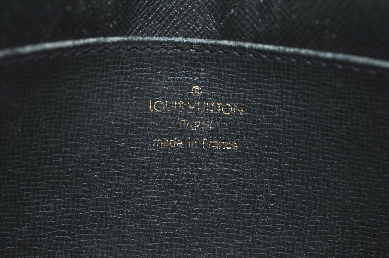 Authentic Louis Vuitton Epi Pochette Homme Clutch Hand Bag Brown M52528 LV 8992I