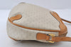 Authentic GUCCI Micro GG PVC Leather Shoulder Cross Body Bag Purse White 8993I