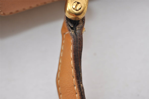 Authentic GUCCI Micro GG PVC Leather Shoulder Cross Body Bag Purse White 8993I