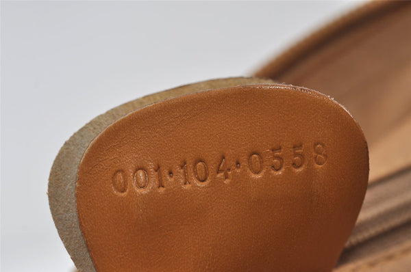 Authentic GUCCI Micro GG PVC Leather Shoulder Cross Body Bag Purse White 8993I