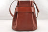 Auth Louis Vuitton Epi Sac De Paule PM Shoulder Cross Bag Brown M80203 LV 8994I