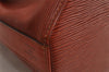 Auth Louis Vuitton Epi Sac De Paule PM Shoulder Cross Bag Brown M80203 LV 8994I