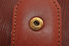 Auth Louis Vuitton Epi Sac De Paule PM Shoulder Cross Bag Brown M80203 LV 8994I