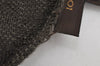 Authentic Louis Vuitton Damier Beanie Knit Cap Size M Cashmere Silk Brown 8994J
