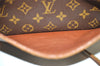 Authentic Louis Vuitton Monogram Trocadero 27 Shoulder Cross Bag M51274 LV 8995I