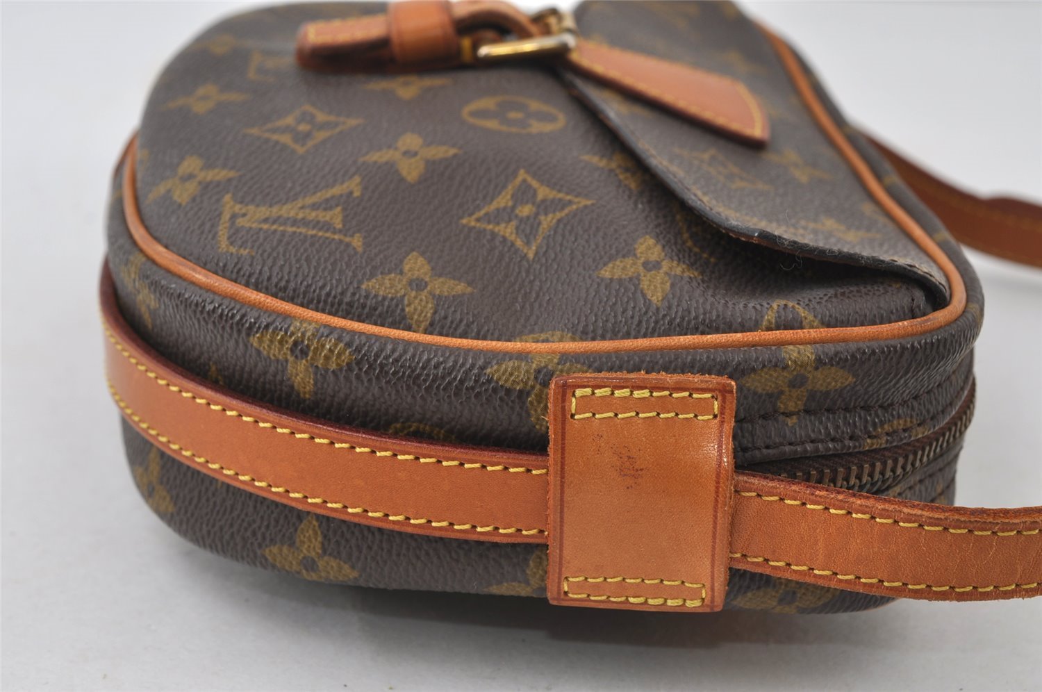 Auth Louis Vuitton Monogram Jeune Fille PM Shoulder Cross Bag Old Model LV 8996I