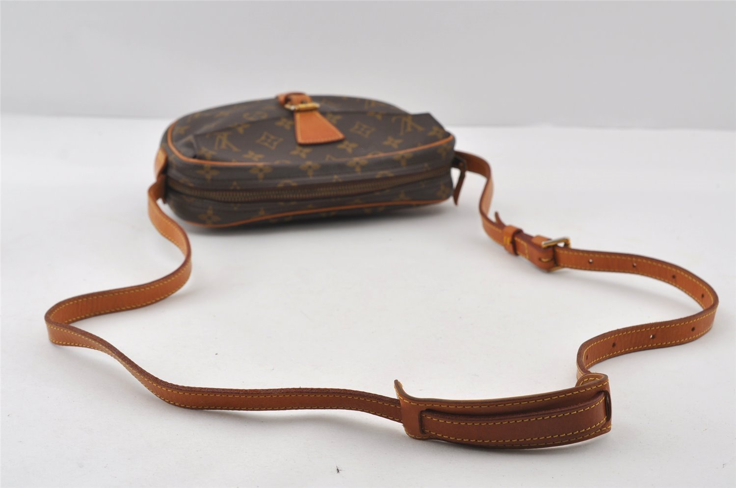 Auth Louis Vuitton Monogram Jeune Fille PM Shoulder Cross Bag Old Model LV 8996I