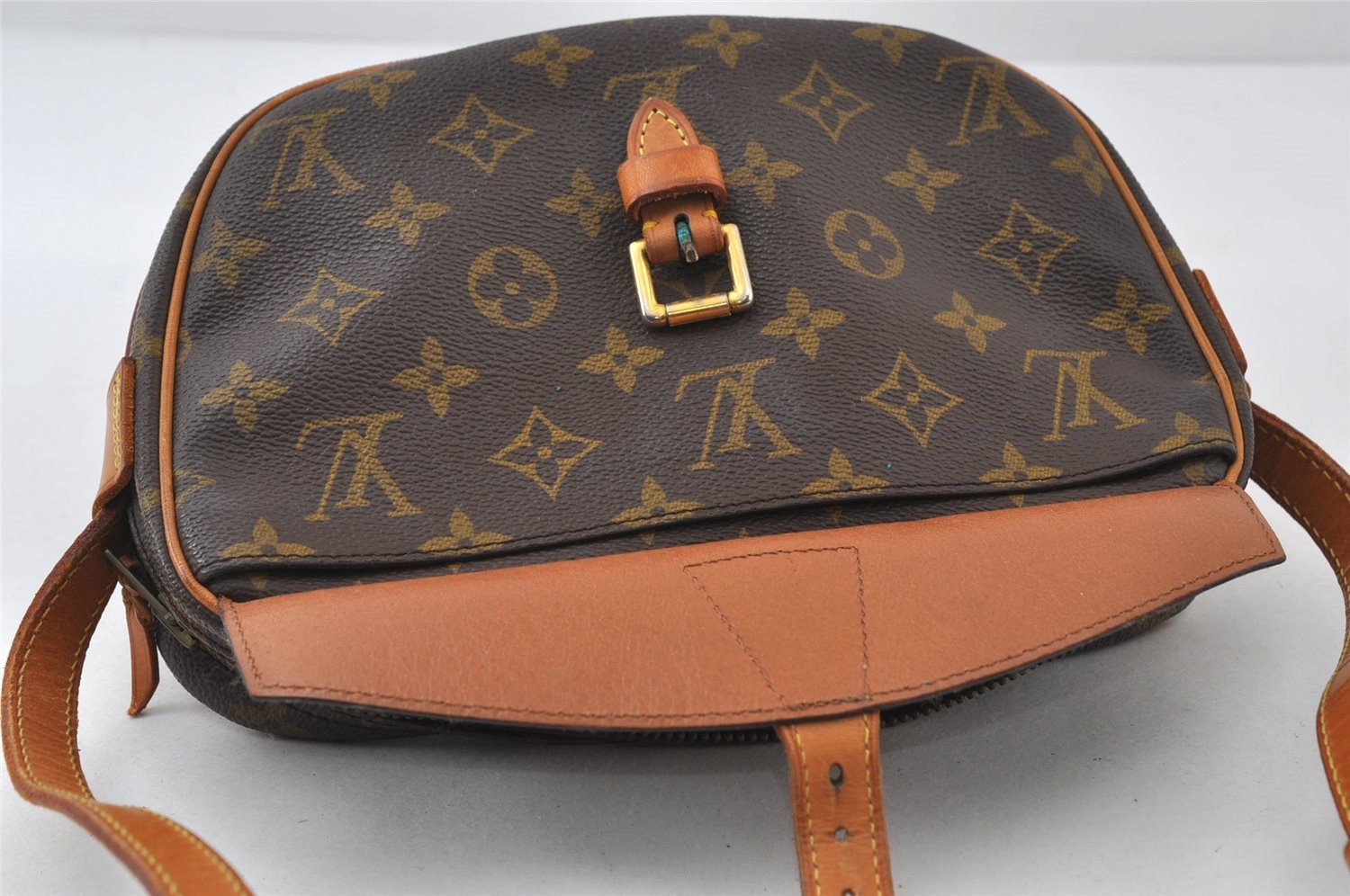 Auth Louis Vuitton Monogram Jeune Fille PM Shoulder Cross Bag Old Model LV 8996I